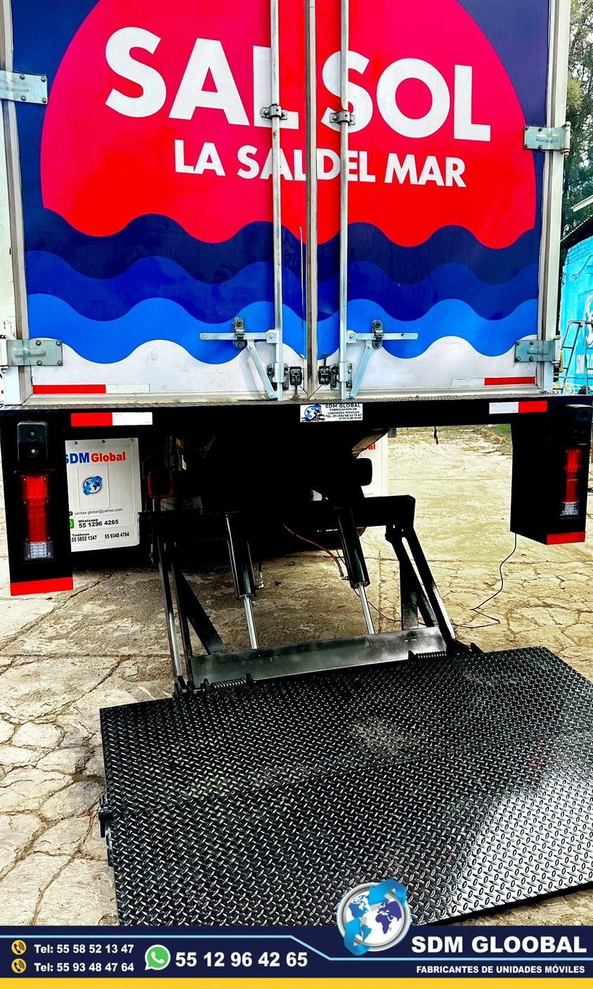 Fabricantes de Rampas Hidraulicas para camioneta y camion de carga <br>