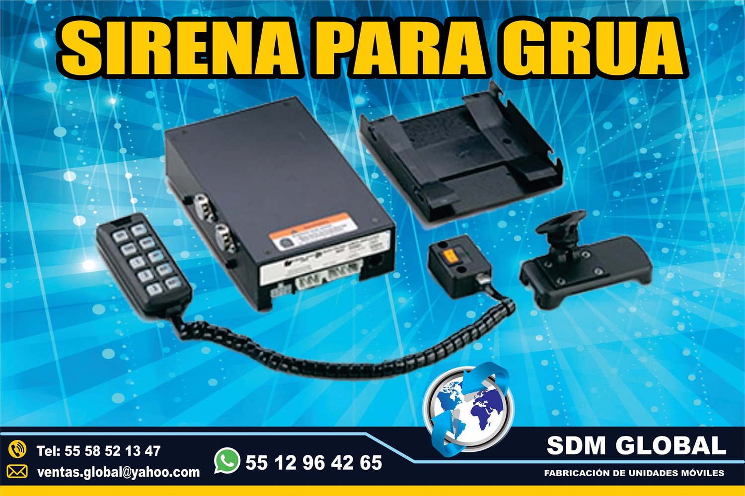 VENTA DE SIRENA MARCA Epcom System para gruas<br>