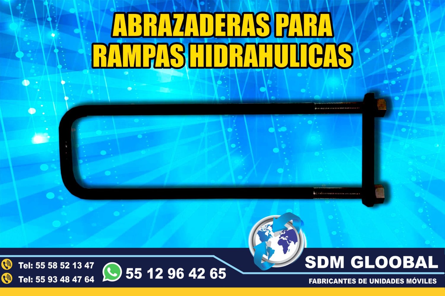 Venta de Abrazaderas para compactadores Rampas Hidraulicas de carga y descarga<br>