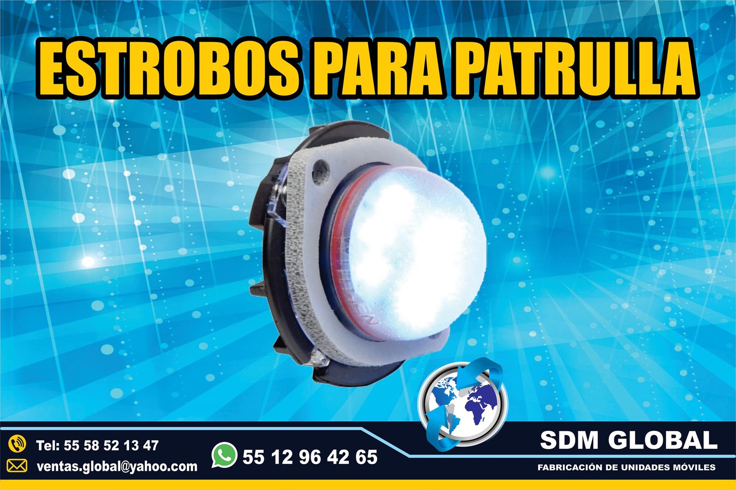 Venta de Luces Perimetrales Auxiliares para MotoPatrullas<br>