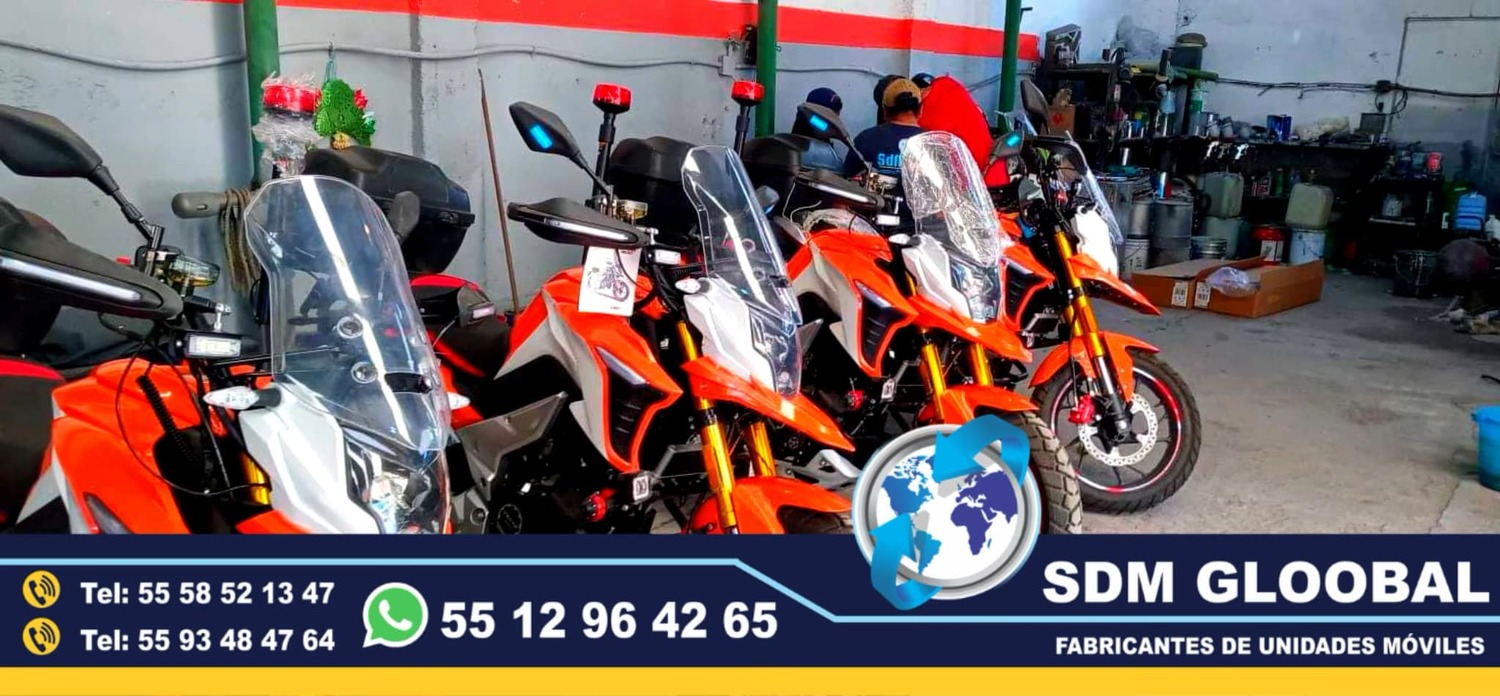 Venta Fabricantes Conversion y Equipamiento de MotoPatrullas cuatrimotos bicicletas<br>