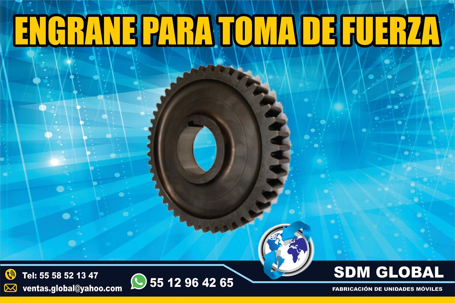 VENTA DE ENGRANE PARA TOMA DE FUERZA<br>