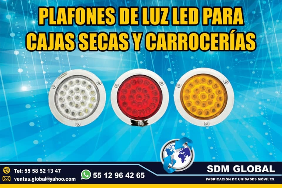 Venta de Plafones de Led para compactadores Rampas Hidrahulicas<br>