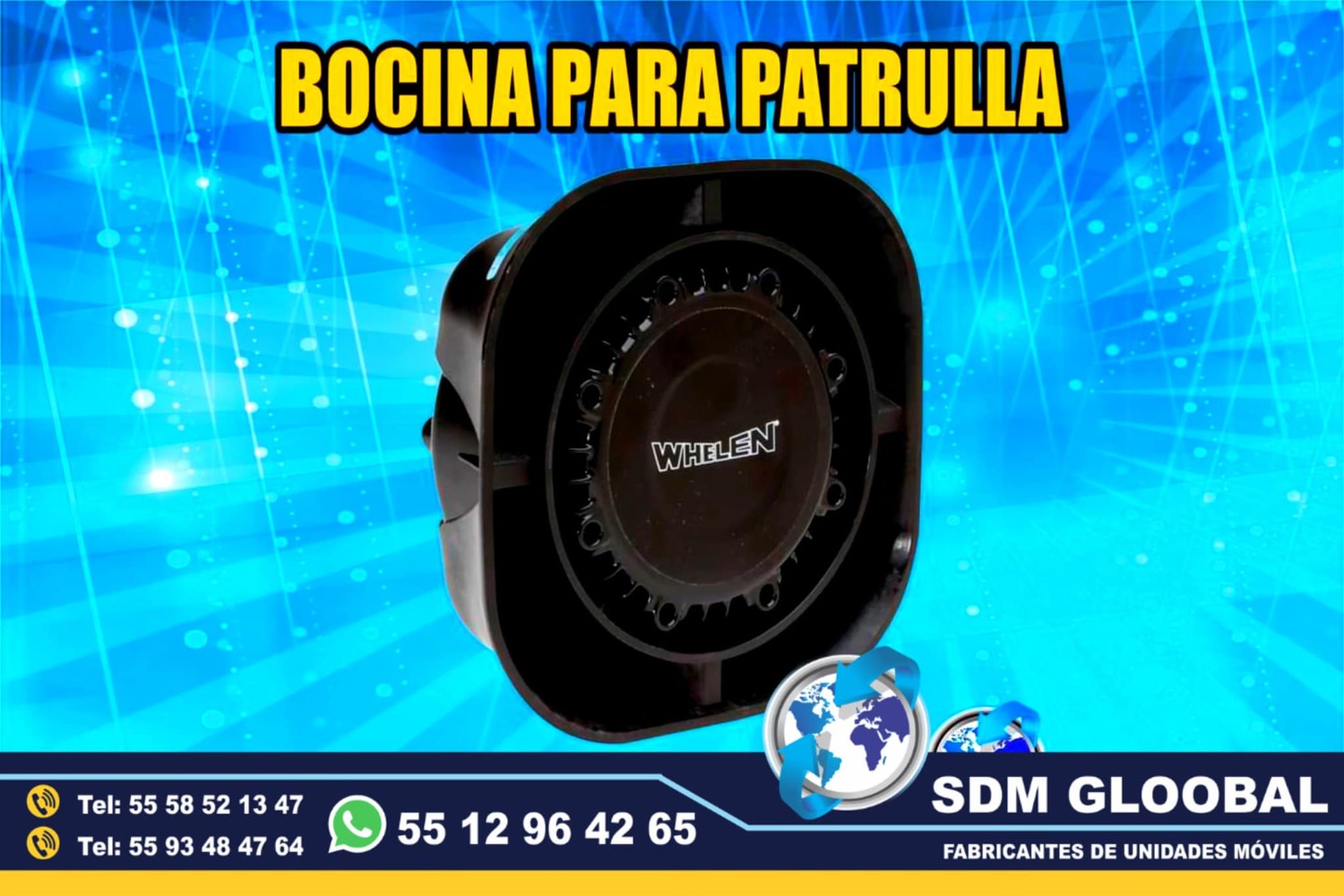 VENTA DE BOCINA&nbsp;LUCES Y EQUIPO Federal Signal<br>