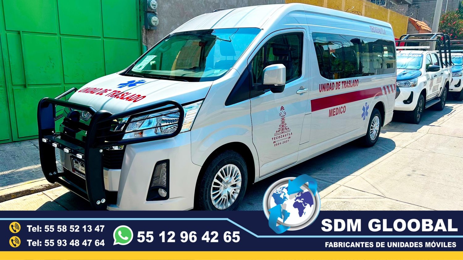 Fabricantes de Unidades Medicas Moviles traslado de pacientes&nbsp;<br>
