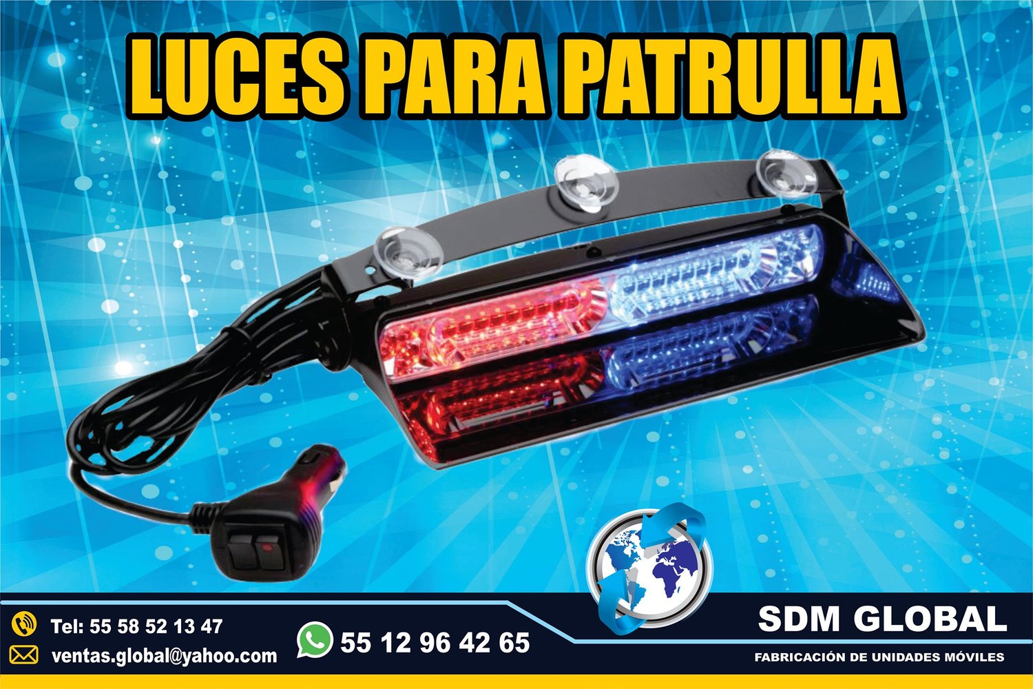 Venta de Luces Perimetrales Auxiliares para Patrullas<br>