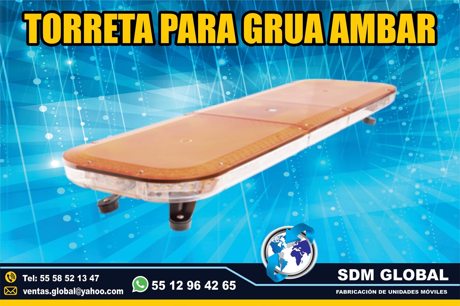 Venta de Venta de Torreta ambar para Rampas Hidrahulicas<br>