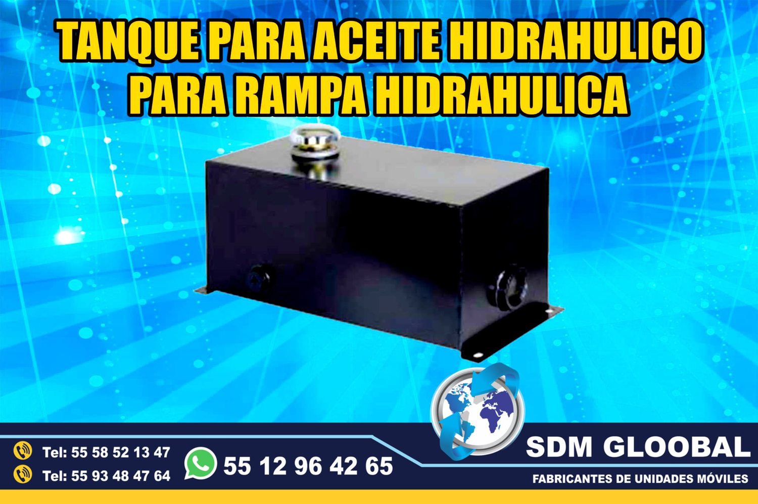 Venta de Tanque de aceite para Rampas Hidraulicas de carga<br>