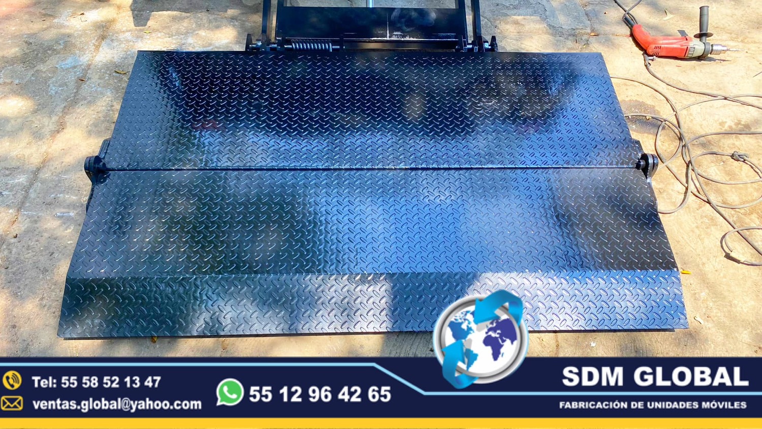 Fabricantes de Rampas Hidraulicas para camioneta y camion de carga <br>