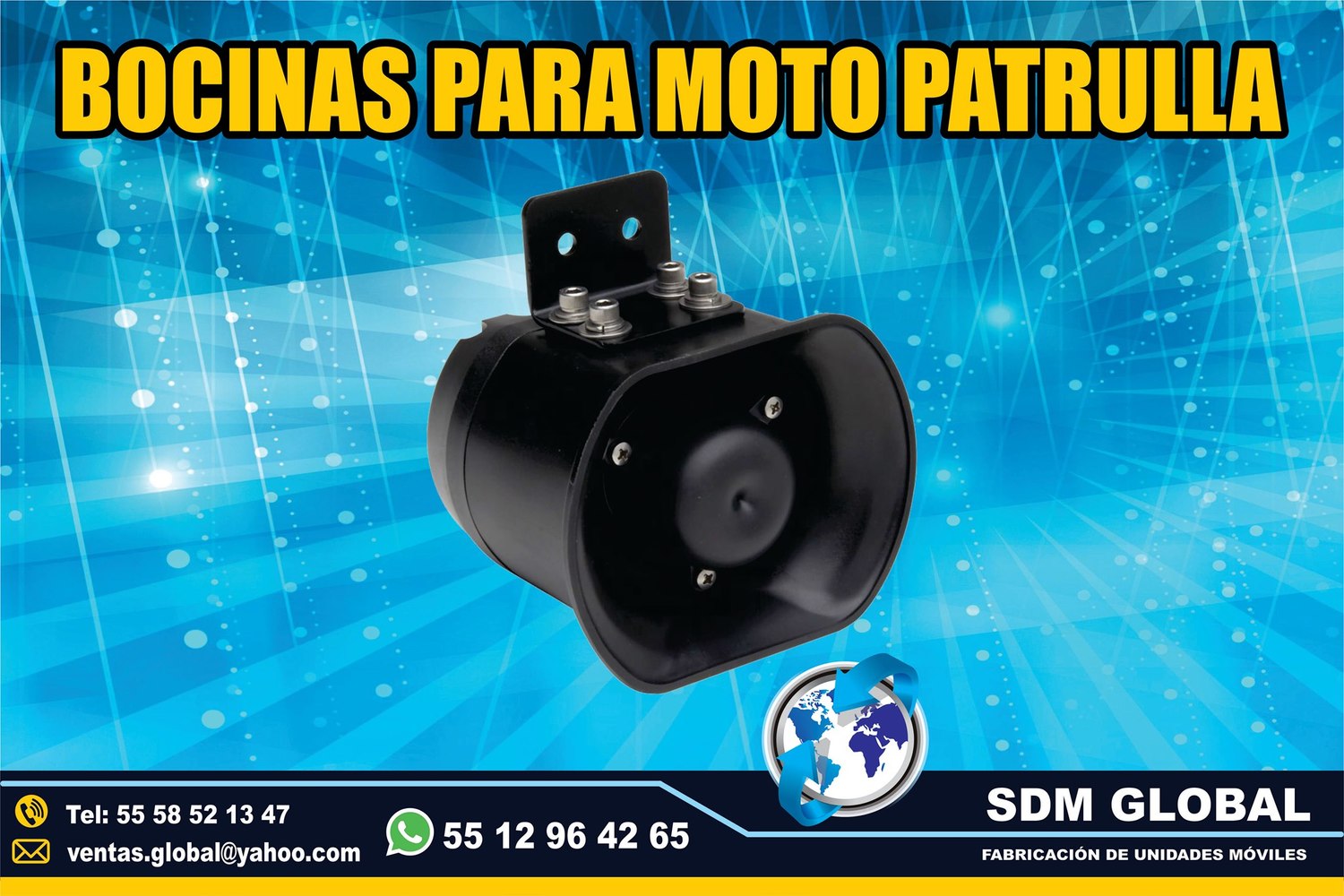 Venta de Luces Perimetrales Auxiliares para MotoPatrullas<br>