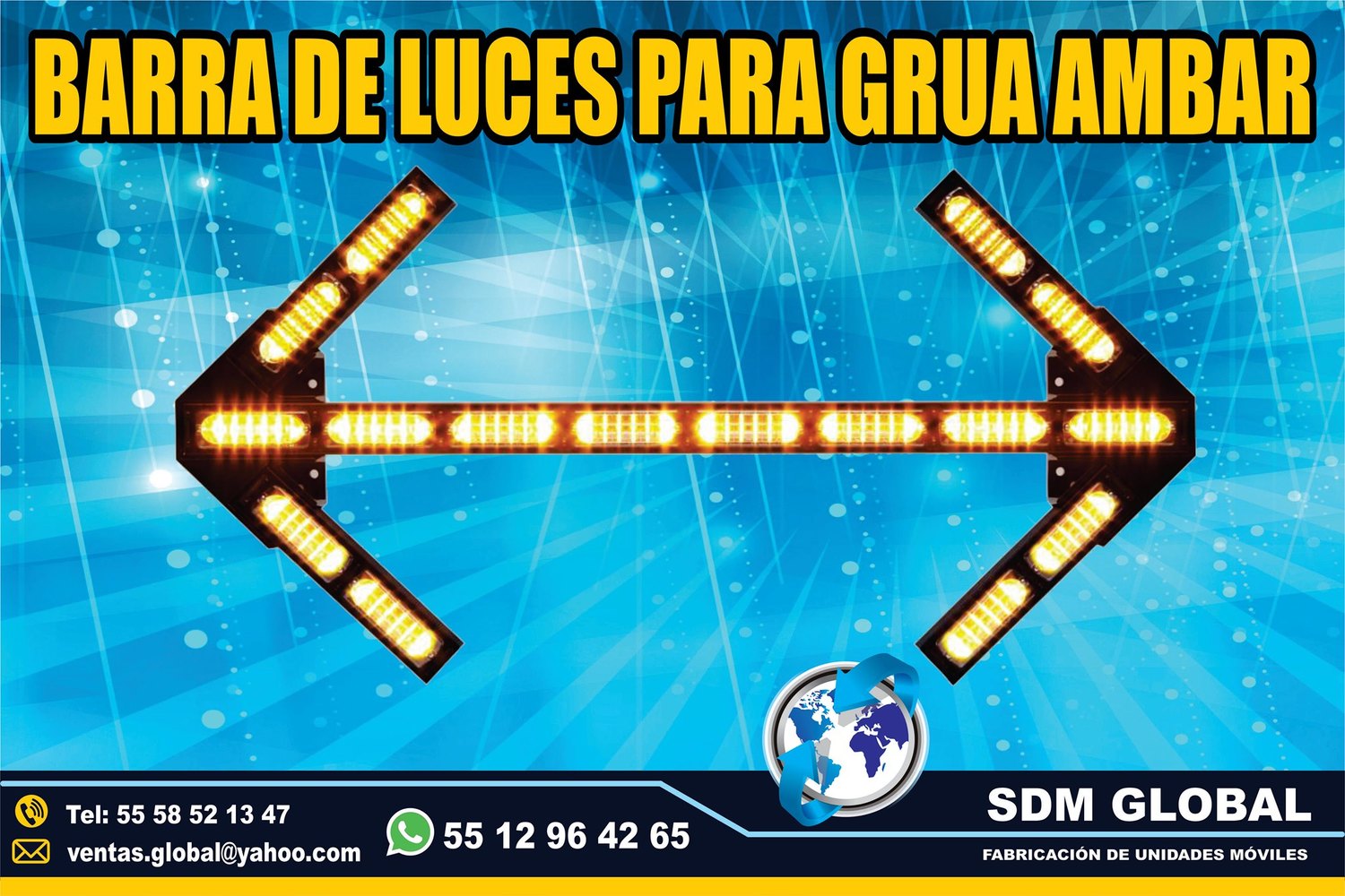Venta de Luces Auxiliar para GRUAS de ARRATRE<br>