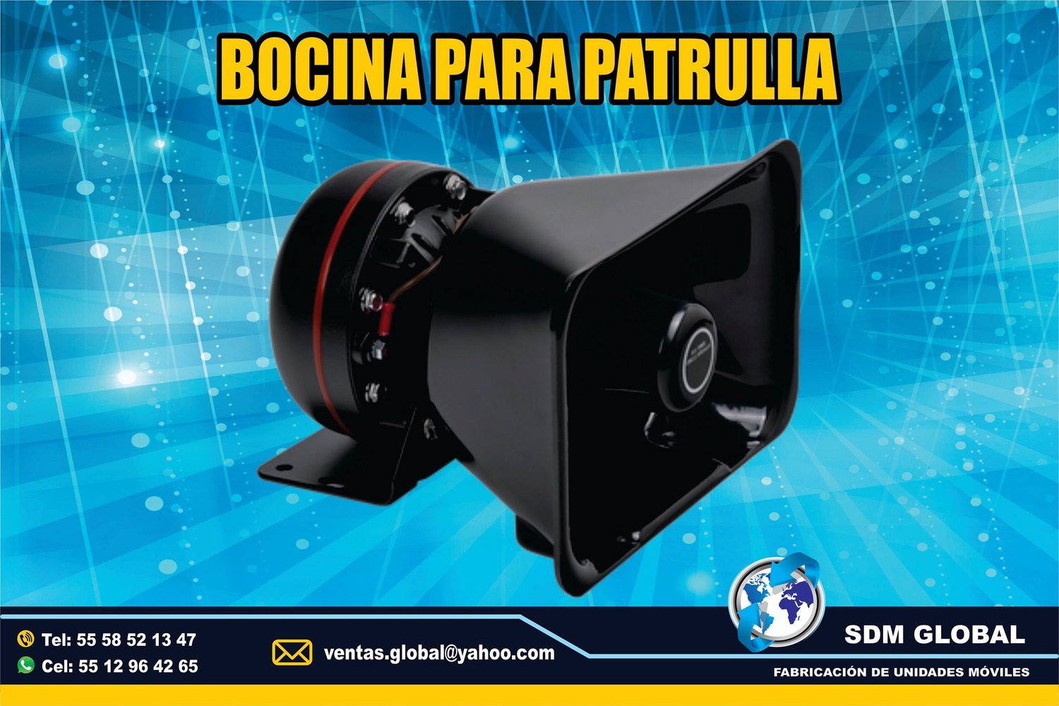 VENTA DE BOCINA LUCES Y EQUIPO MARCA Epcom System<br>