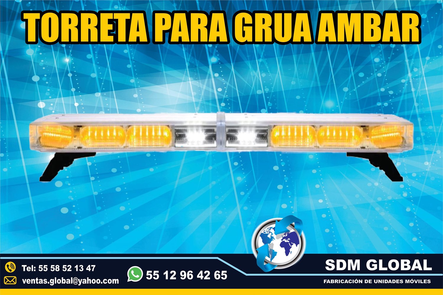 Venta de Luces Auxiliar para GRUAS PLATAFORMA<br>