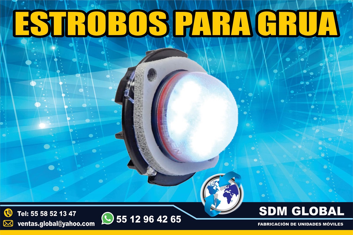 Venta de Luces Auxiliar para GRUAS DE SALVAMENTO<br>