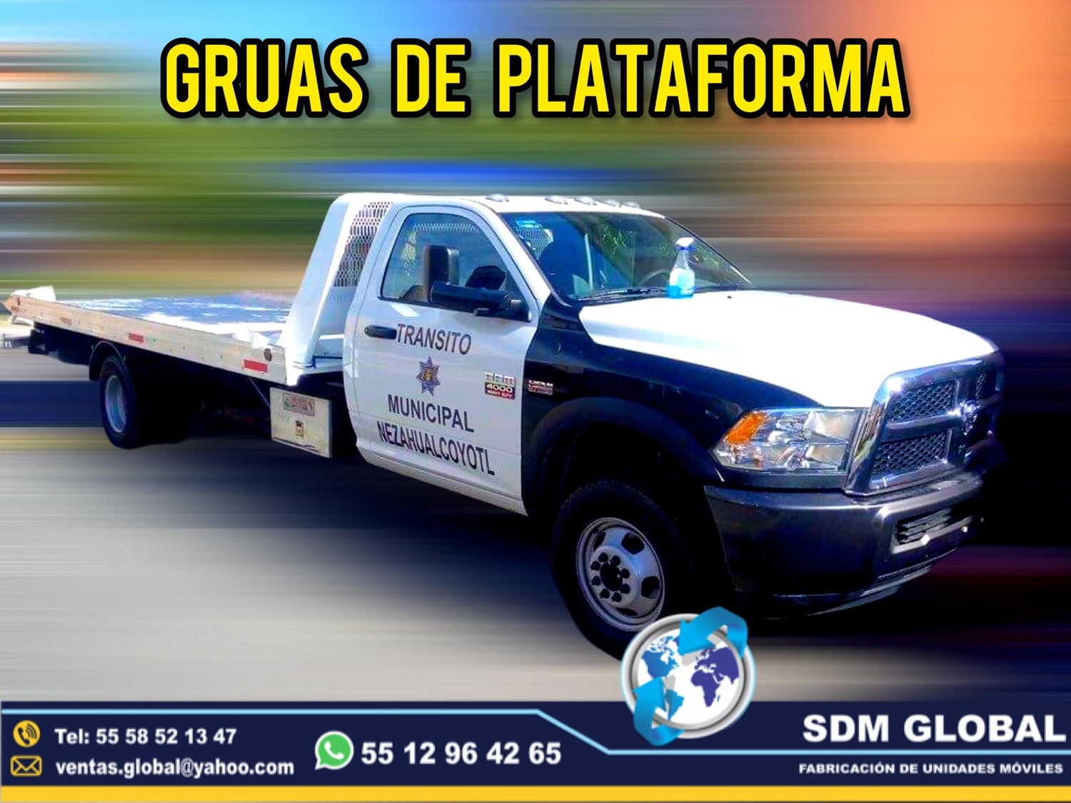 Venta y Fabricacion de Gruas de Plataforma Tipo A, B, C. <br>