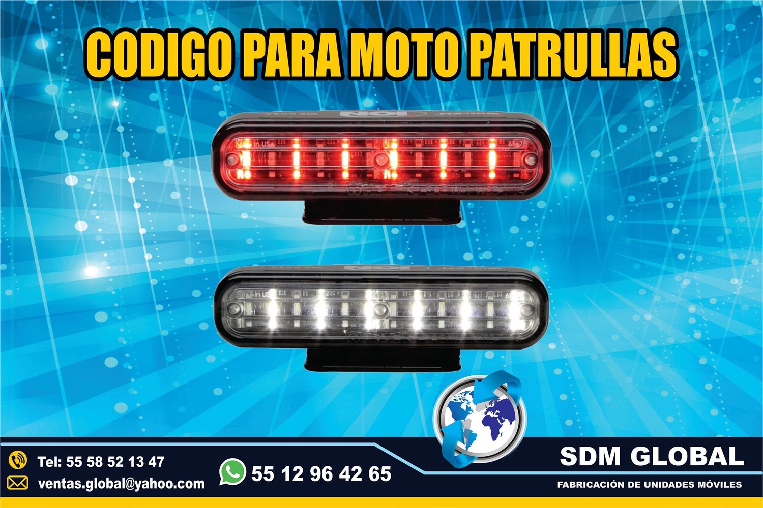 Venta de Luces Auxiliar para GRUAS DE SALVAMENTO<br>