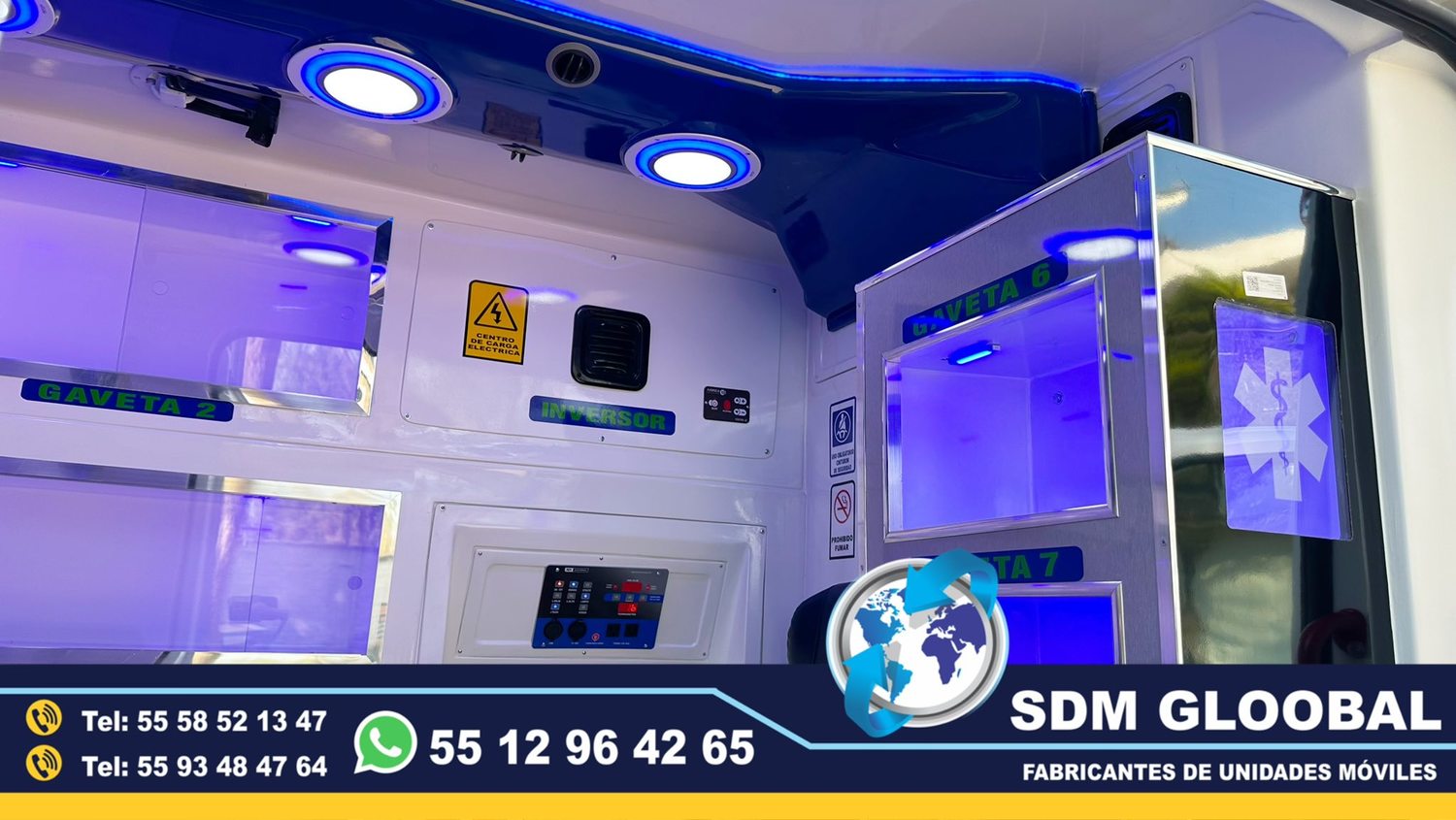 Venta de Ambulancias de Traslado de Tipo 1 y Tipo 2 en Mexico.      <br>