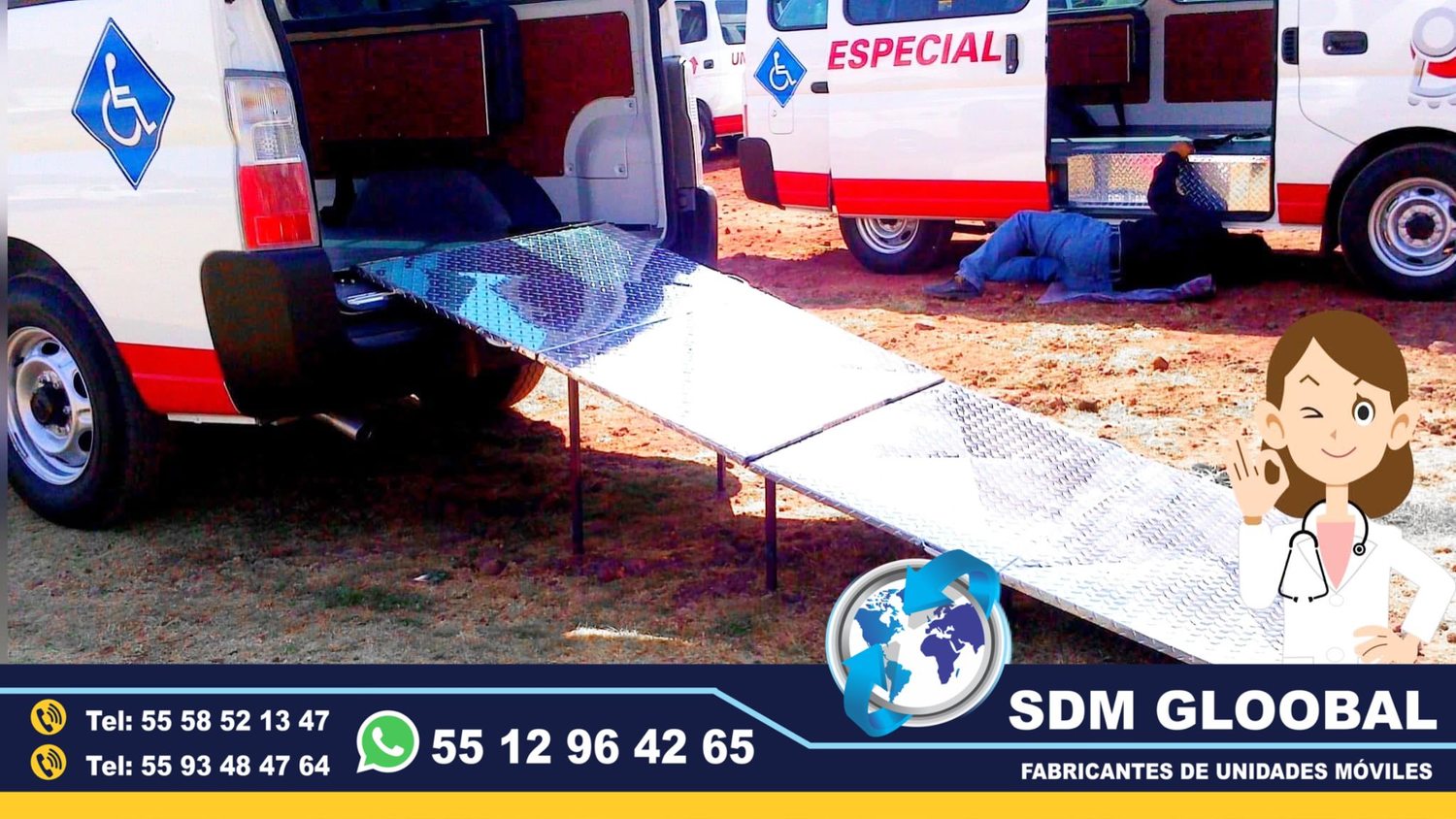 Fabricantes de Unidades Medicas Moviles traslado de pacientes<br>