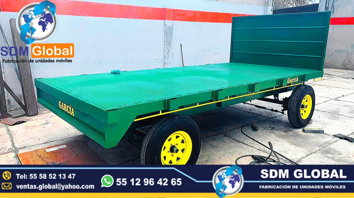 Fabricacion de Remolques de todo tipo y medidas <br>
