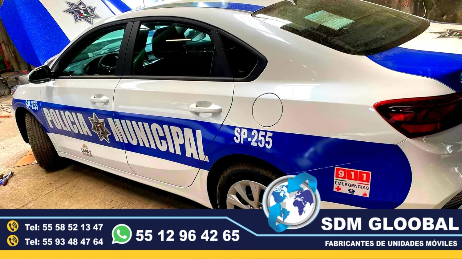 Fabricantes de Patrullas Sedan Conversion Equipamiento Venta<br>