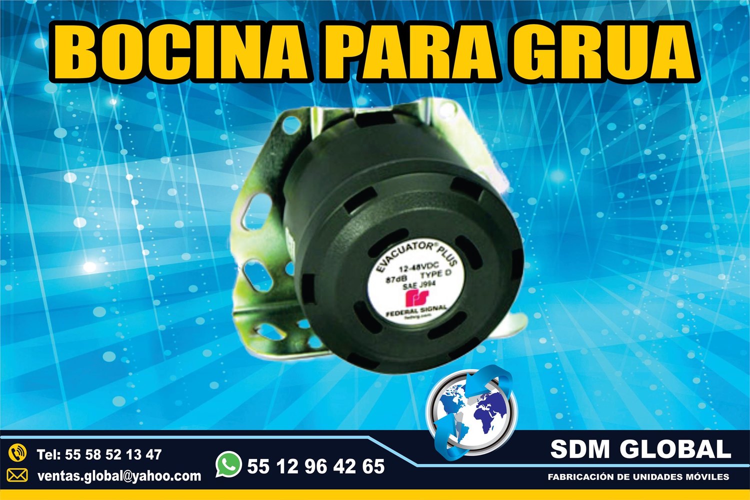 VENTA DE BOCINA Federal Signal<br>