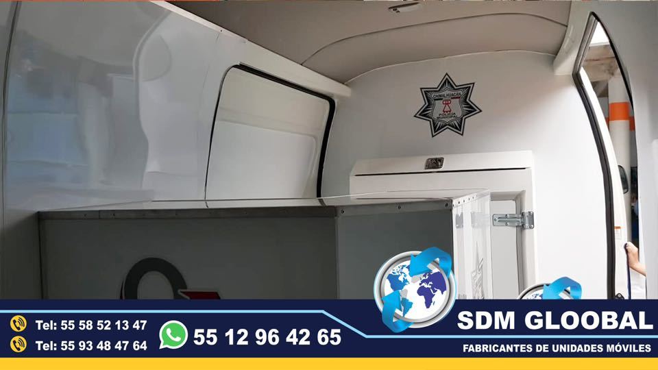 Fabricantes de Unidades Moviles de Primer Respondiente de seguridad publica municipal oficinas moviles<br>