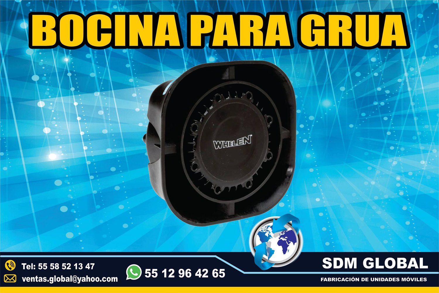VENTA DE BOCINA Marca WHELEN<br>