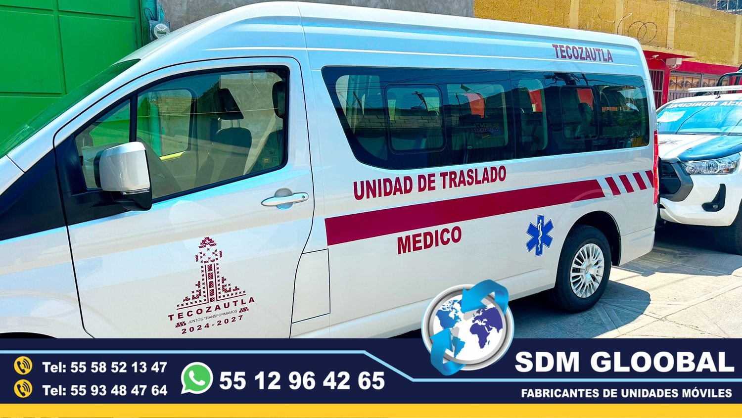 Fabricantes de Unidades Medicas Moviles traslado de pacientes <br>