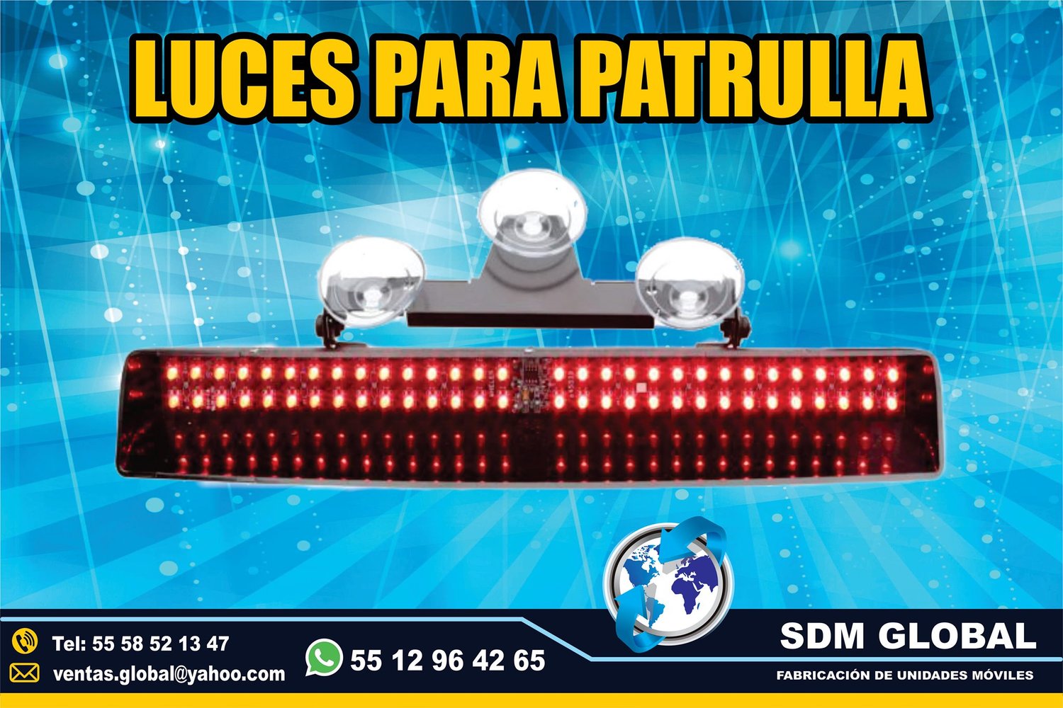 Venta de Luces Perimetrales Auxiliares para Patrullas<br>