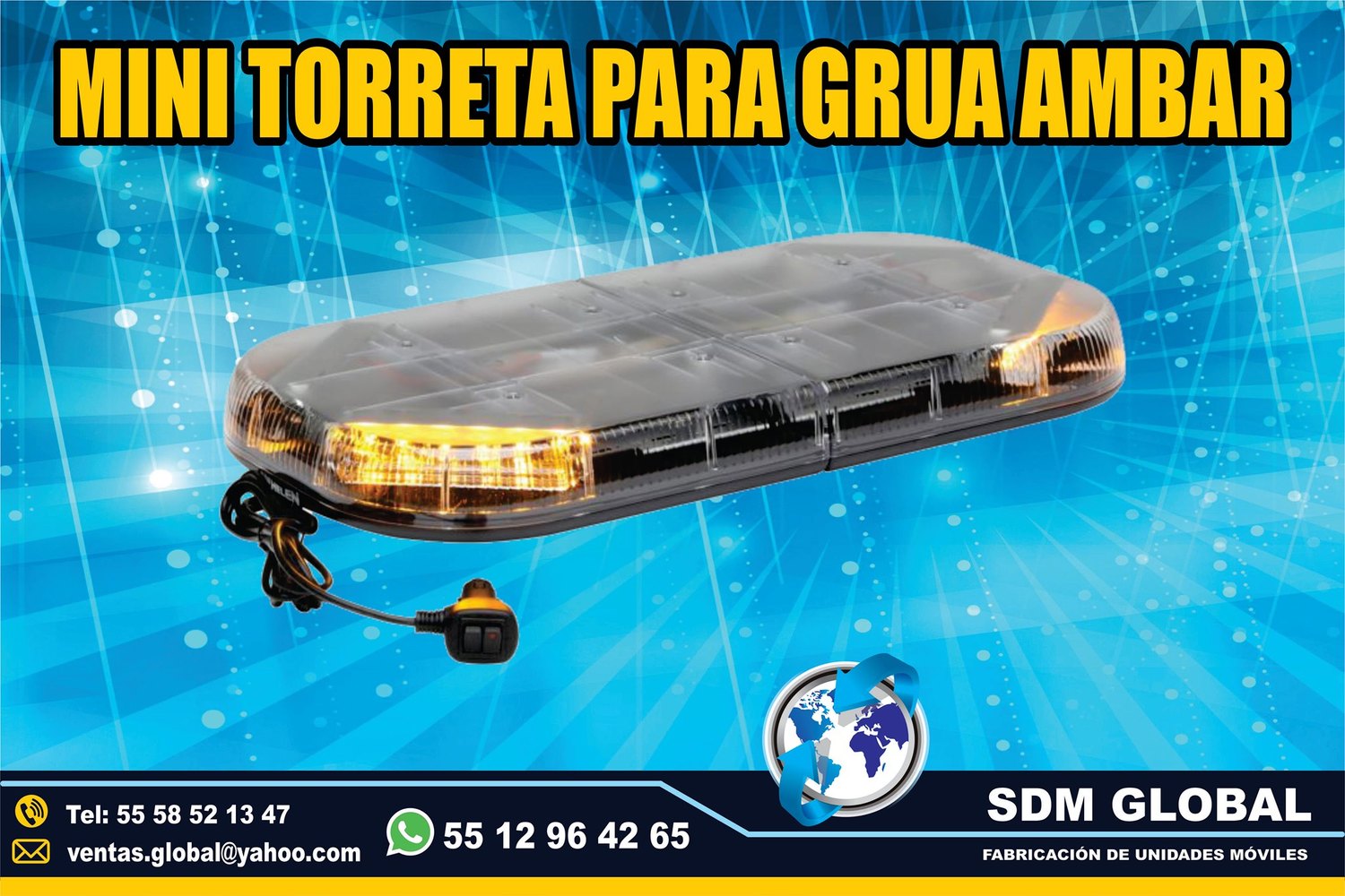 Venta de Luces Auxiliar para GRUAS PLATAFORMA<br>