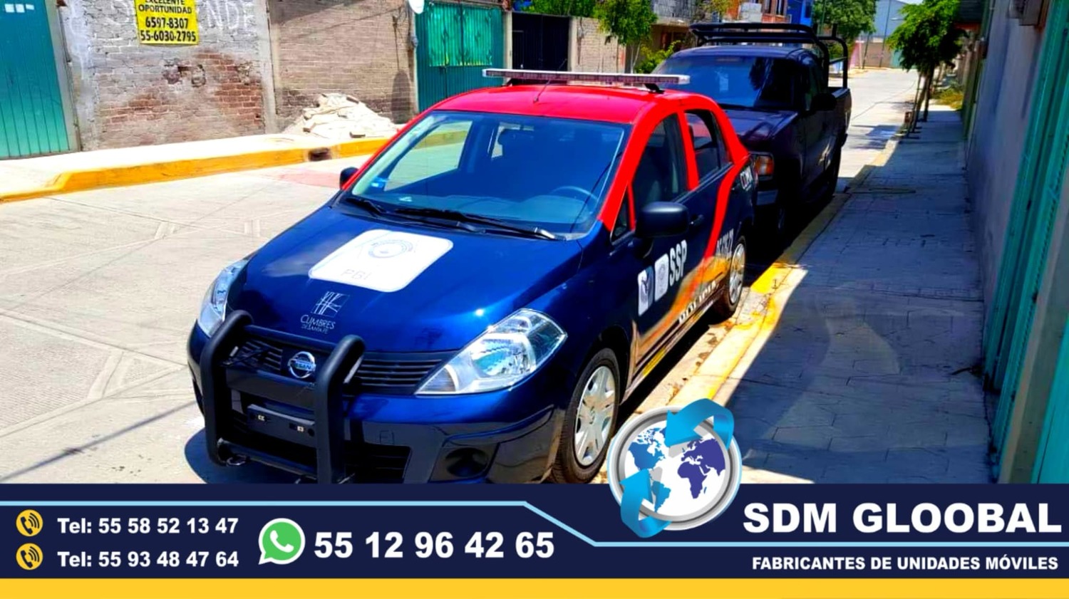 Fabricantes de Patrullas Sedan Conversion Equipamiento Venta<br>