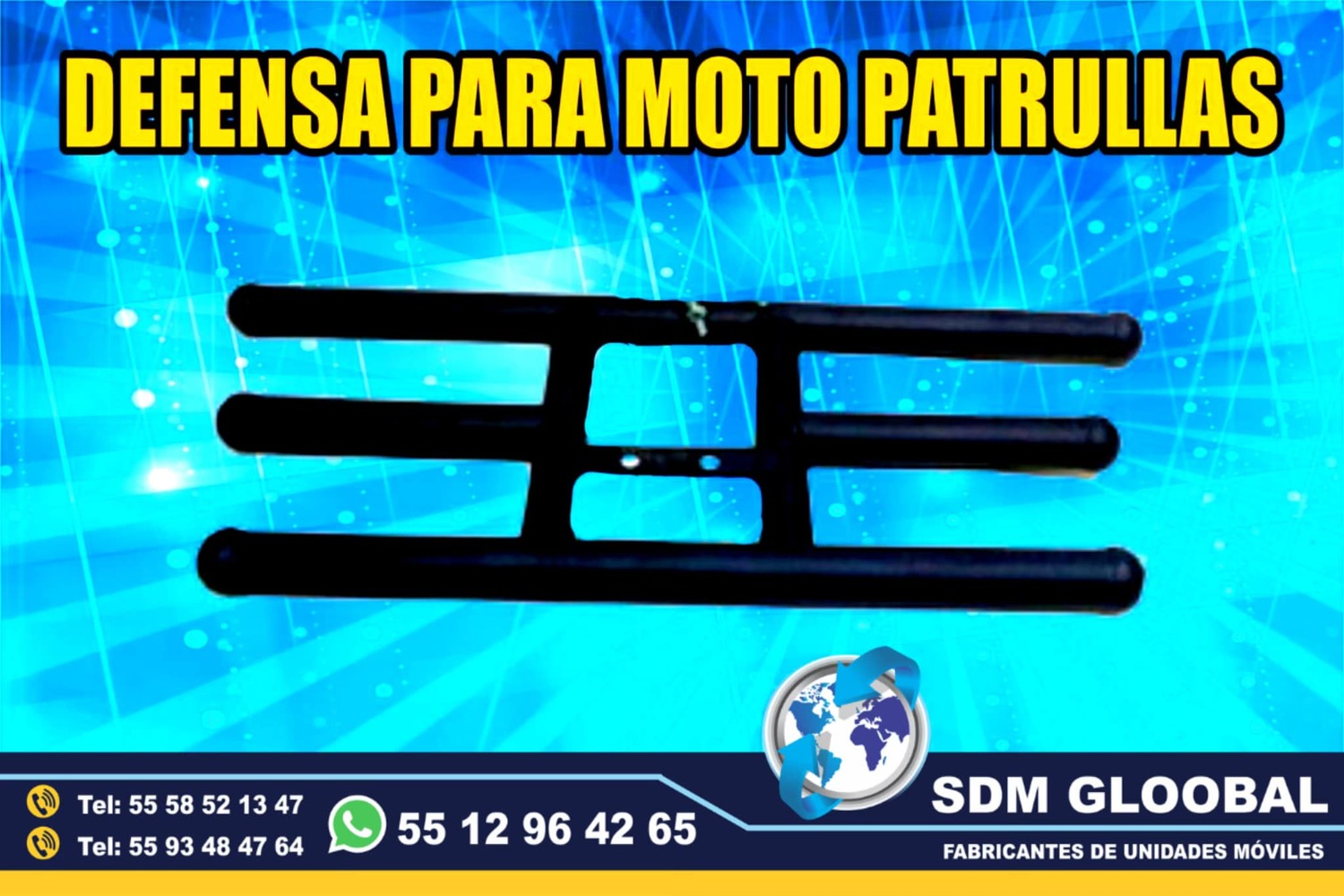 Fabricacion venta de tumbaburros para Motopatrullas pick up 