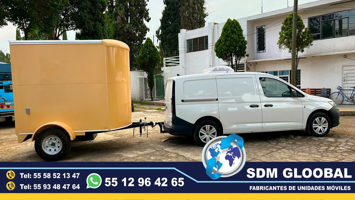 Fabricantes de Unidades Moviles tipo remolque usos multiples<br>