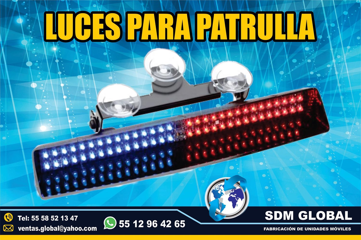 Venta de Luces Perimetrales Auxiliares para MotoPatrullas<br>