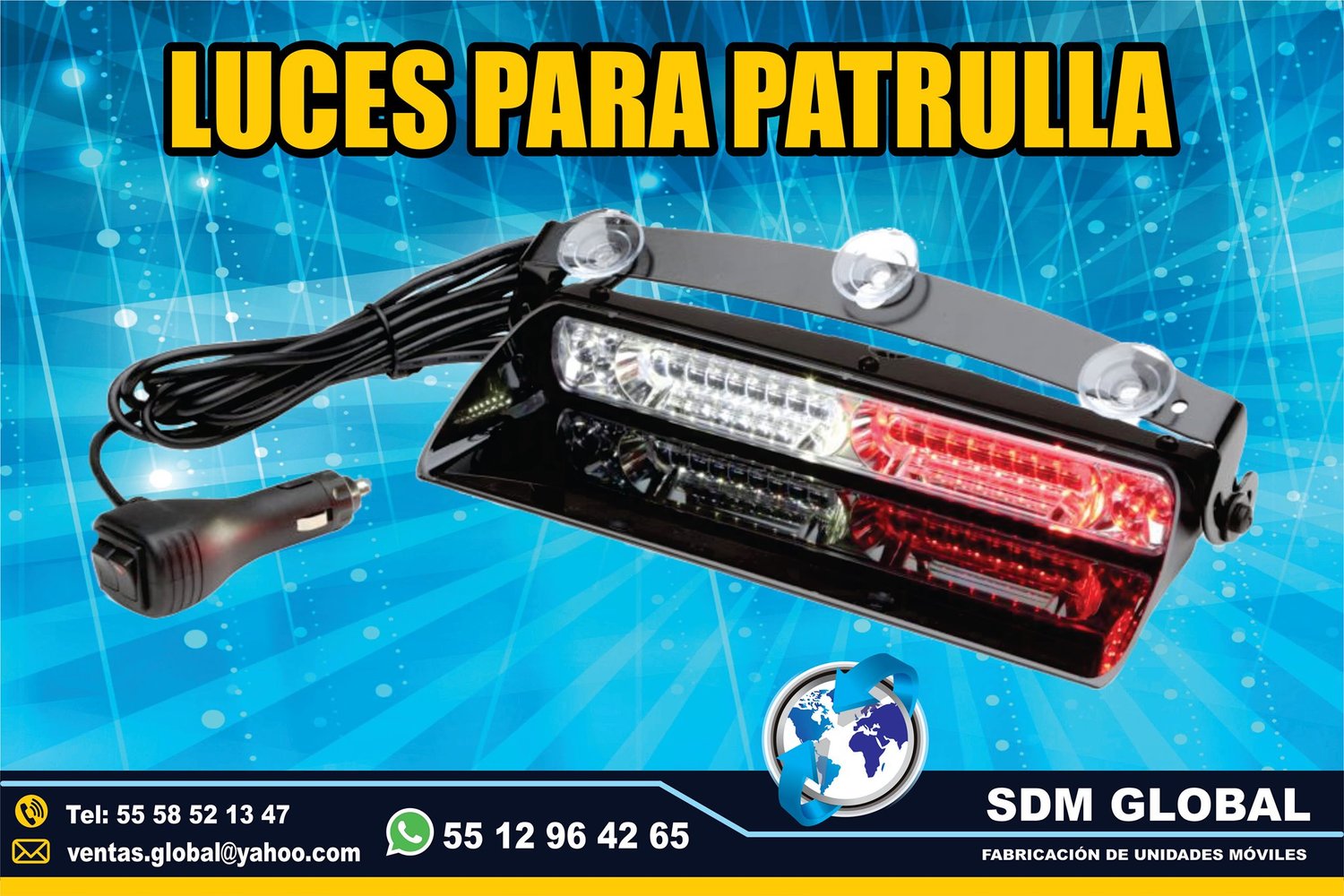 Venta de Luces Perimetrales Auxiliares para MotoPatrullas<br>