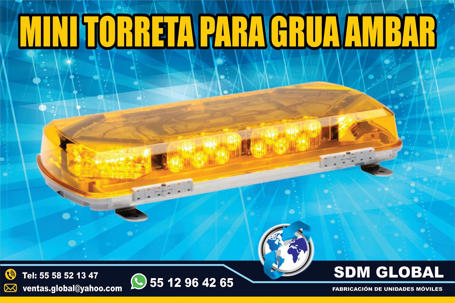 Venta de Luces Auxiliar para GRUAS ARRASTRE<br>