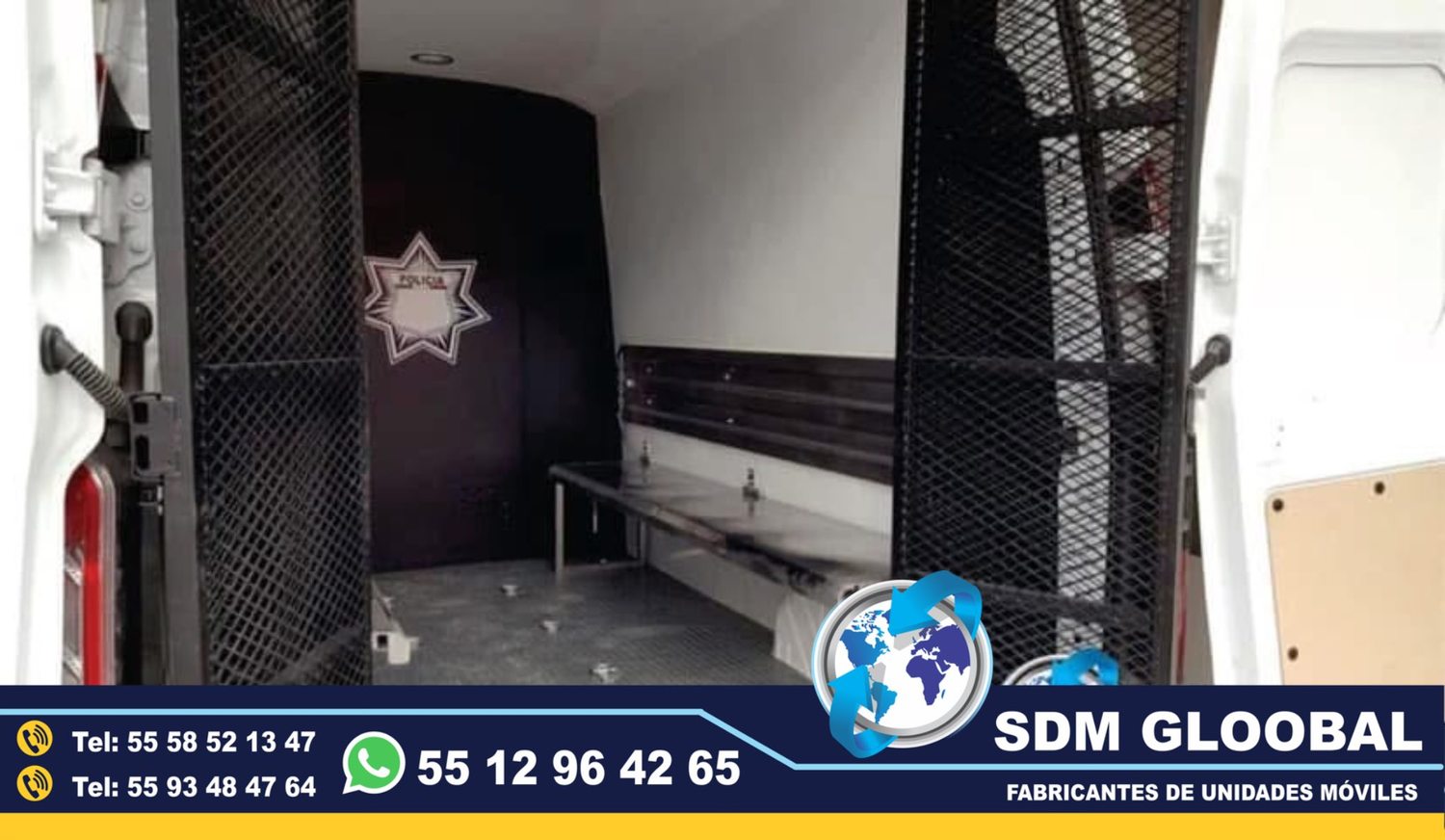 Fabriantes de unidad movil para tralasdo de delincuentes o reos<br>