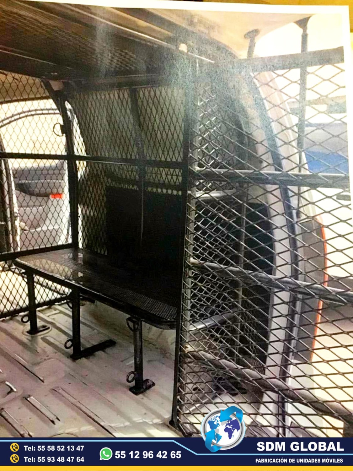 Fabriantes de unidad movil para tralasdo de delincuentes o reos<br>