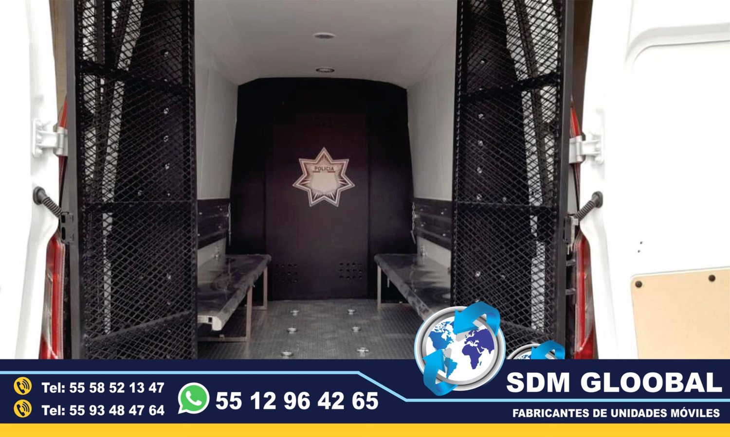 Fabriantes de unidad movil para tralasdo de delincuentes o reos<br>