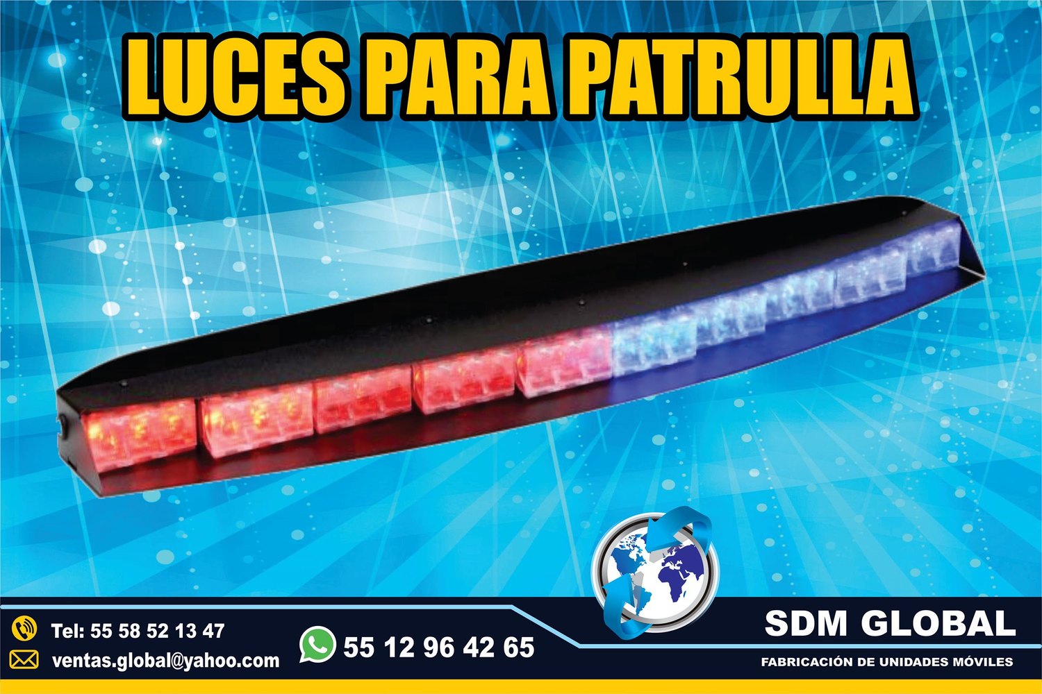 Venta de Luces Perimetrales Auxiliares para Patrullas<br>
