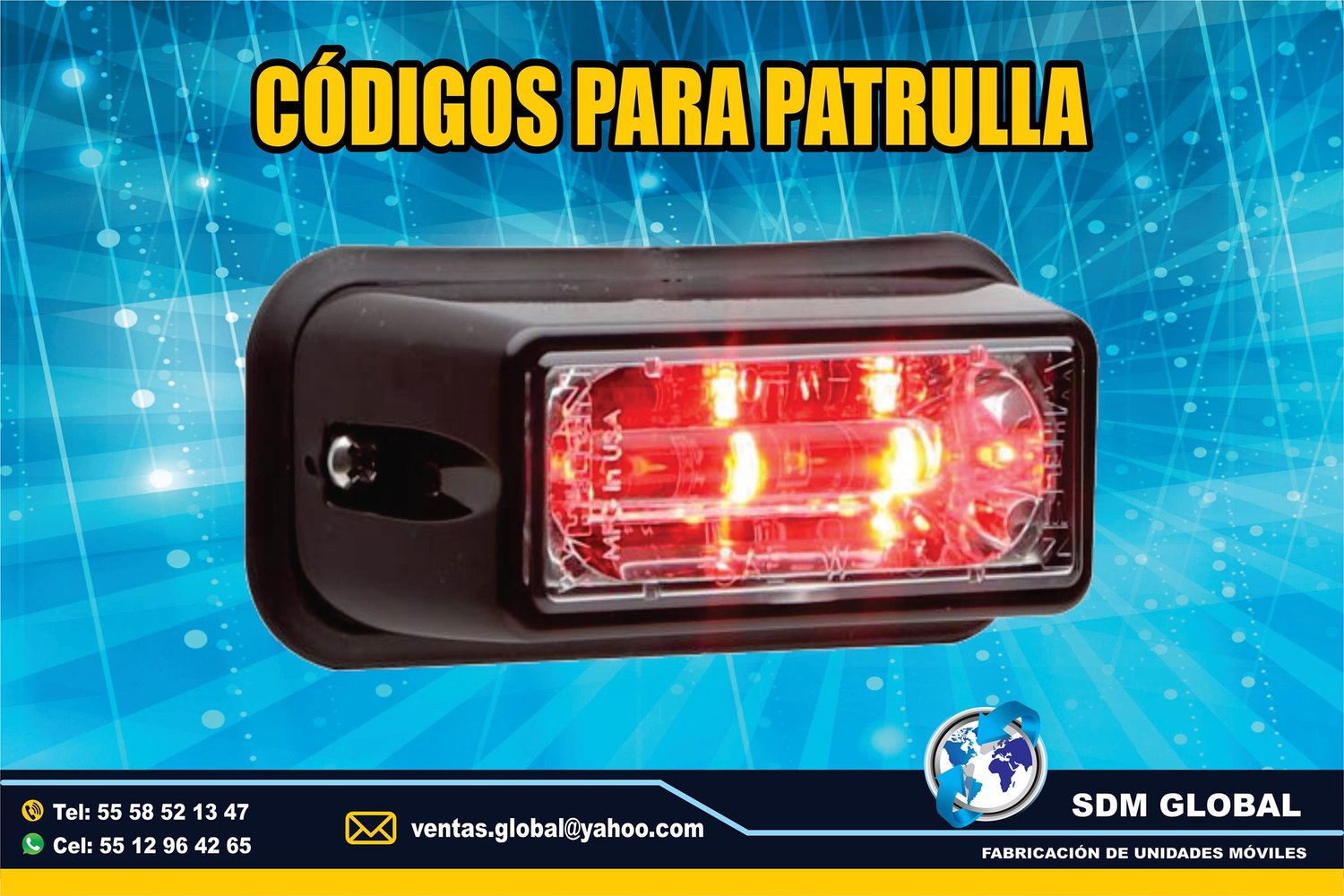 Venta de Luces Auxiliar para GRUAS ARRASTRE<br>