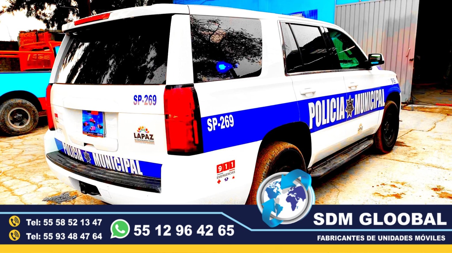 Fabricantes de Unidades tipo Escolta o policia privada Equipamiento. 