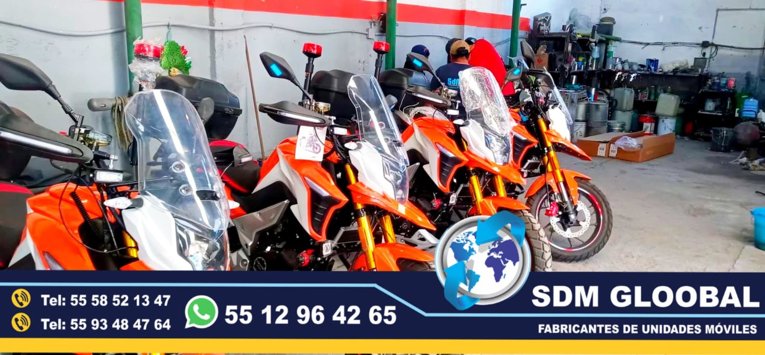 Fabricantes de MotosPatrullas Equipapiento Conversion y Venta 