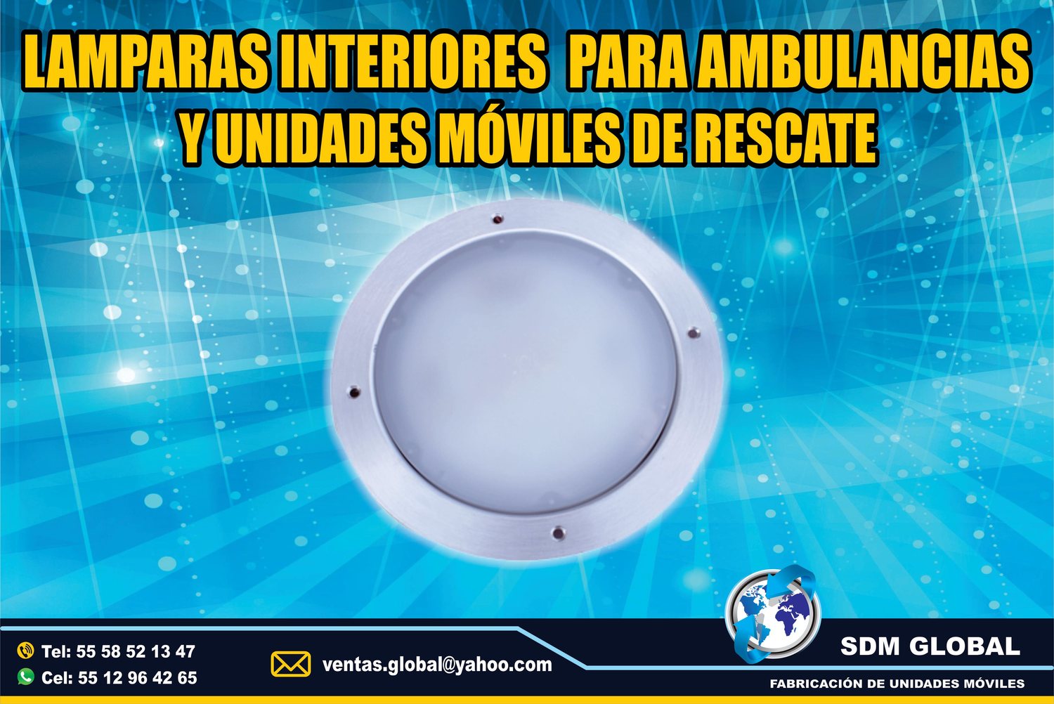 Venta de Luces Perimetrales para Ambulancias de Traslado Tipo I, II<br>