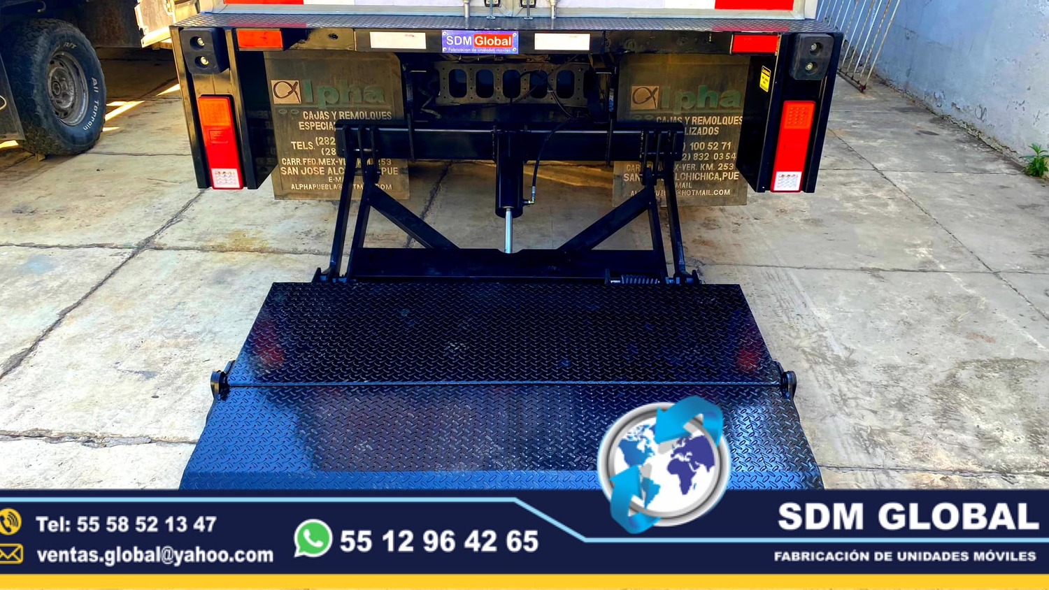 Fabricantes de Rampas Hidraulicas para camioneta y camion de carga <br>