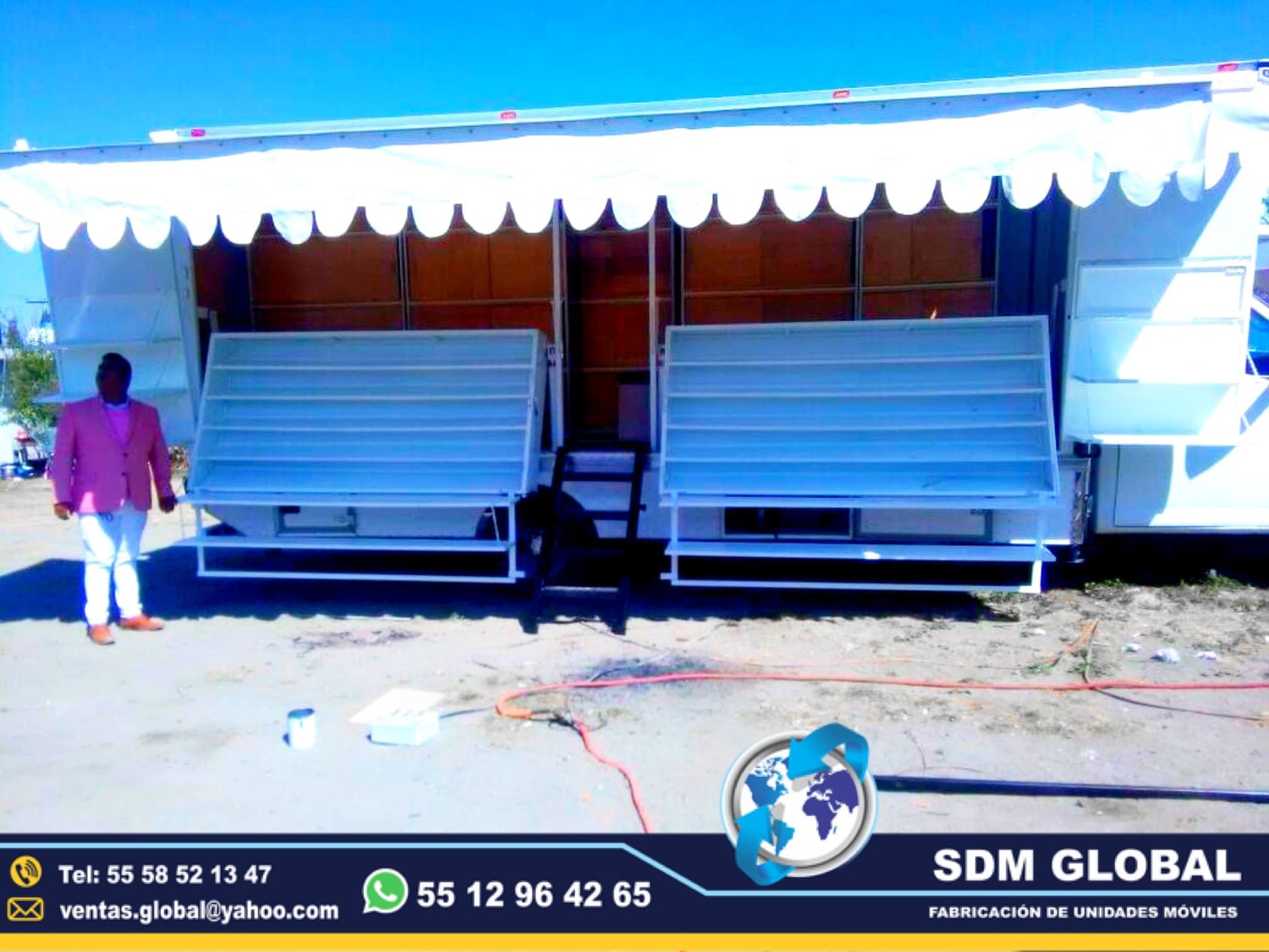 Fabricantes de Unidades Moviles tipo remolque usos multiples<br>