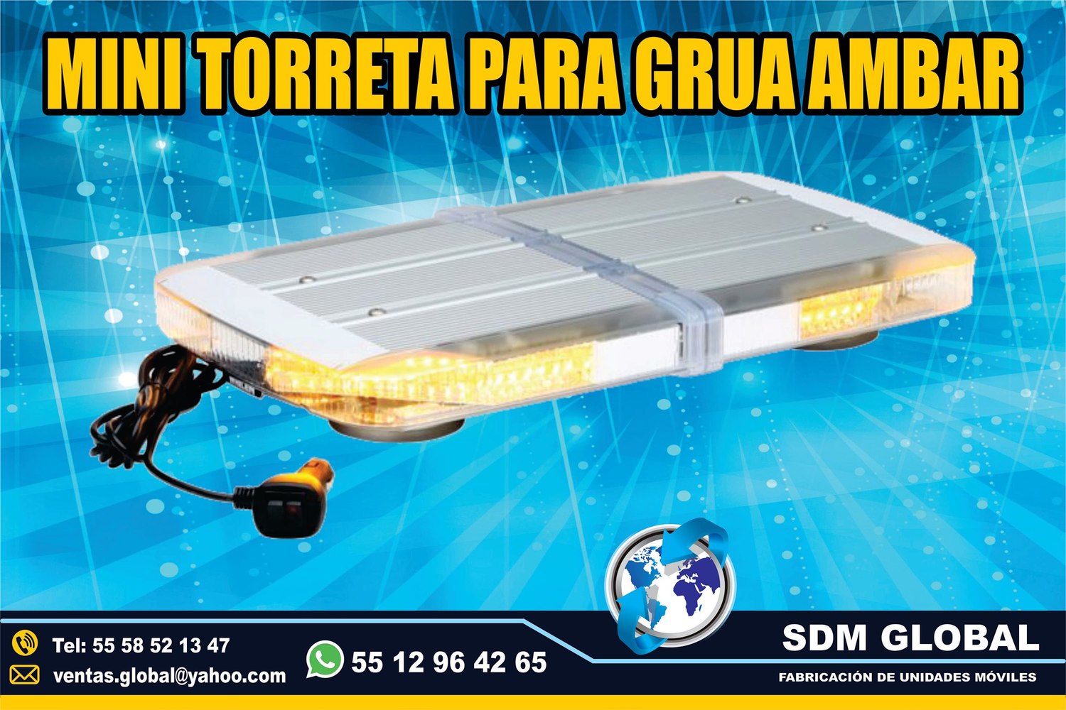 Venta de Luces Auxiliar para GRUAS SALVAMENTO<br>