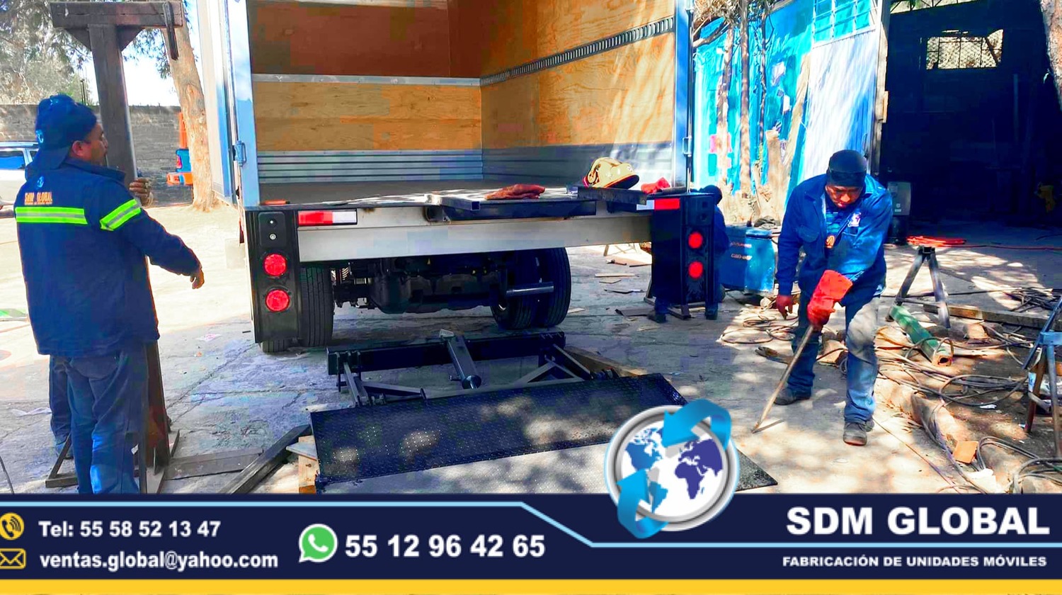 Fabricacion de Rampas Hidrahulicas de carga   
