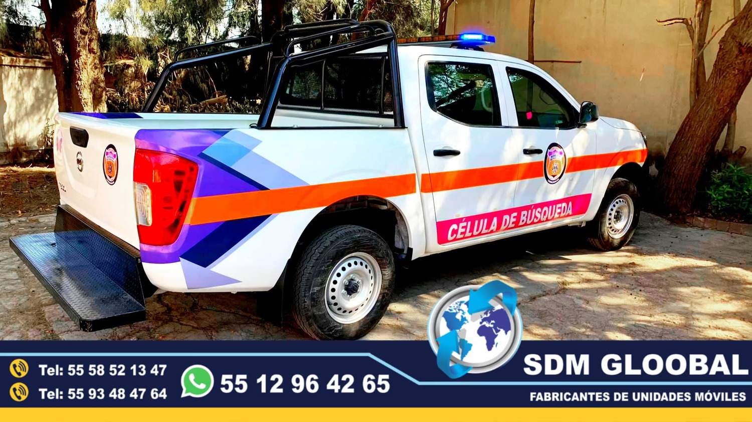 Fabrica de Roll Bar tipo comando para Patrullas Pick Up <br>