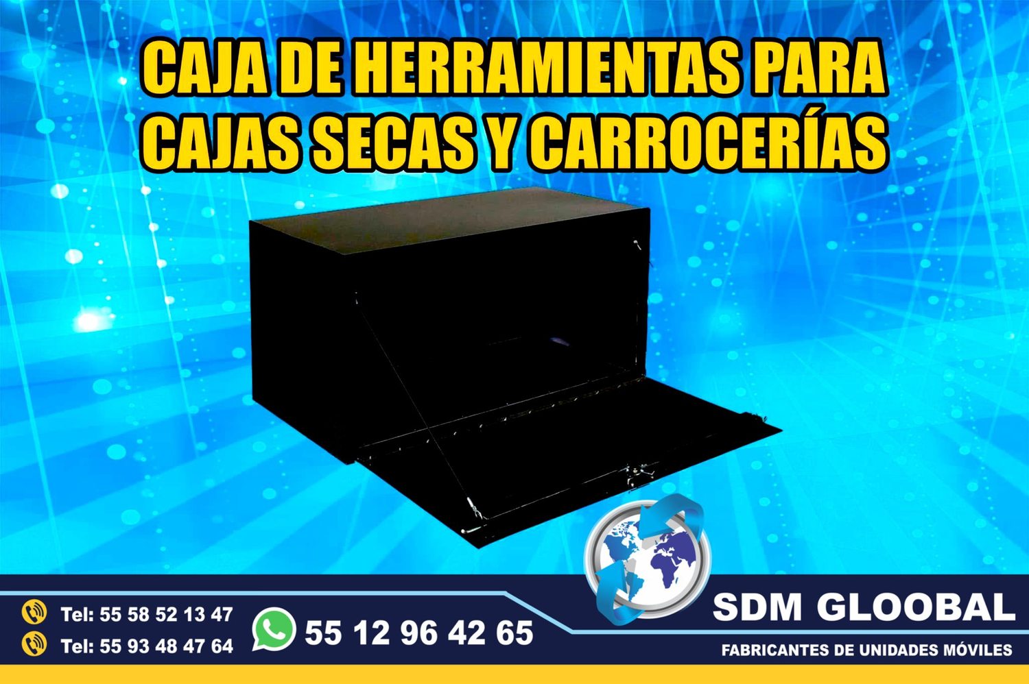 Venta de Caja de herramientas Rampas Hidraulicas de carga<br>